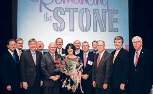 Kim Snyder, second from right, during an NSSGA board of directors meeting in 2012.