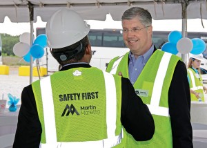 Ward Nye has been chairman of the board of Martin Marietta since 2014, and he has served as company president since 2006 and as CEO and a director since 2010. Photo courtesy of Martin Marietta